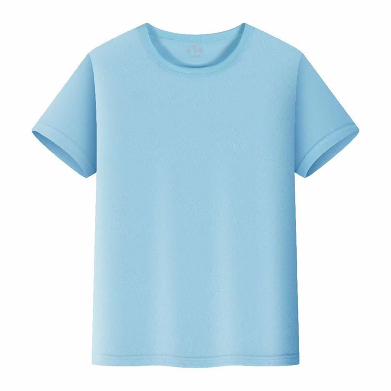 thumbnail image 2 of Camisetas de entrenamiento para hombre - Camiseta deportiva de manga corta - Camiseta de cuello redondo para gimnasio y running - Material de poliéster - Duradera y elegante - Para uso diario, info, 2 of 4